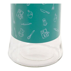 Tin DKD Home Decor Green 11 x 11 x 18 cm-2