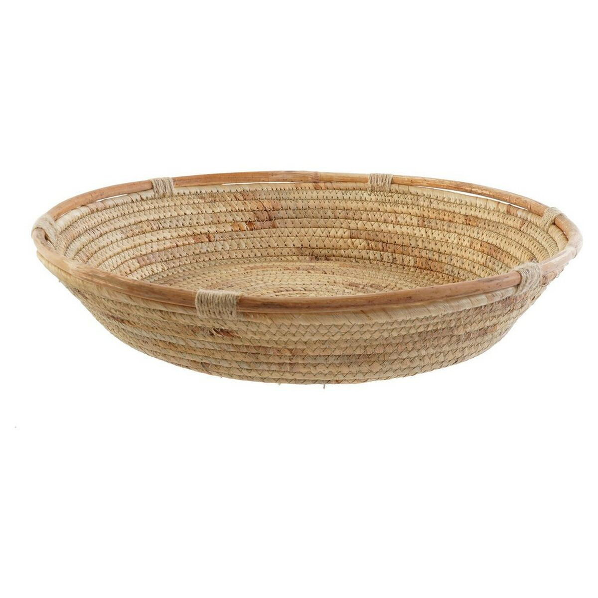 Centerpiece DKD Home Decor Brown Rushes 42 x 42 x 8 cm-0