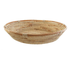 Centerpiece DKD Home Decor Brown Rushes 42 x 42 x 8 cm-0