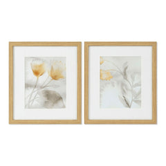 Canvas DKD Home Decor Crystal Canvas 33 x 3 x 38 cm-0