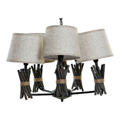 Ceiling Light DKD Home Decor Polyester Metal (55 x 55 x 100 cm)-0