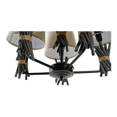 Ceiling Light DKD Home Decor Polyester Metal (55 x 55 x 100 cm)-1