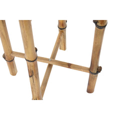 Planter DKD Home Decor Bamboo Natural (32 x 32 x 55.5 cm)-1