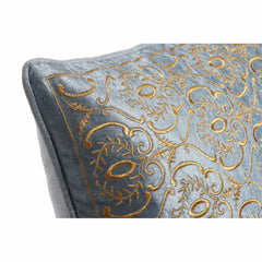 Cushion DKD Home Decor 8424001850389 Blue Golden 45 x 10 x 45 cm-1