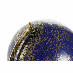 Globe DKD Home Decor Blue Golden Metal 27 x 25 x 36 cm-2