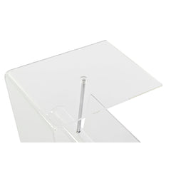 Small Side Table DKD Home Decor Transparent 40 x 30 x 44 cm-3