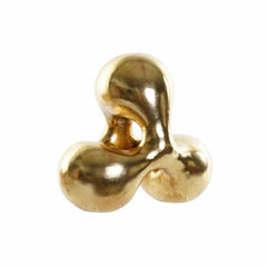 Decorative Figure DKD Home Decor 28,5 x 18 x 26 cm Abstract Golden-0