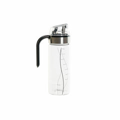 Cruet DKD Home Decor Black Transparent Stainless steel Borosilicate Glass 450 ml-0