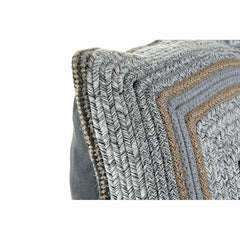 Cushion DKD Home Decor Natural Grey 40 x 10 x 40 cm Boho-2