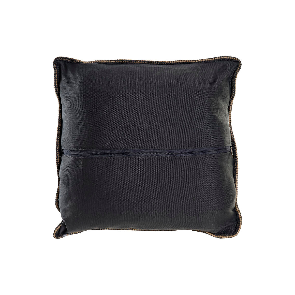 Cushion DKD Home Decor Natural Grey 40 x 10 x 40 cm Boho-1
