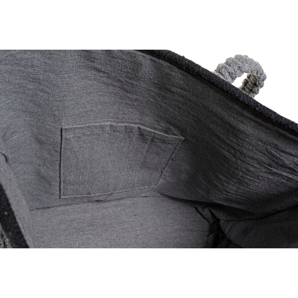 Bag DKD Home Decor 48 x 16 x 36 cm Grey-1