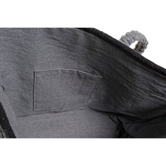 Bag DKD Home Decor 48 x 16 x 36 cm Grey-1
