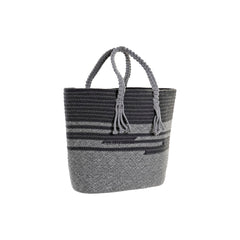 Bag DKD Home Decor 48 x 16 x 36 cm Grey-0