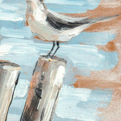Canvas DKD Home Decor Pinewood Canvas 45 x 2,7 x 45 cm-2