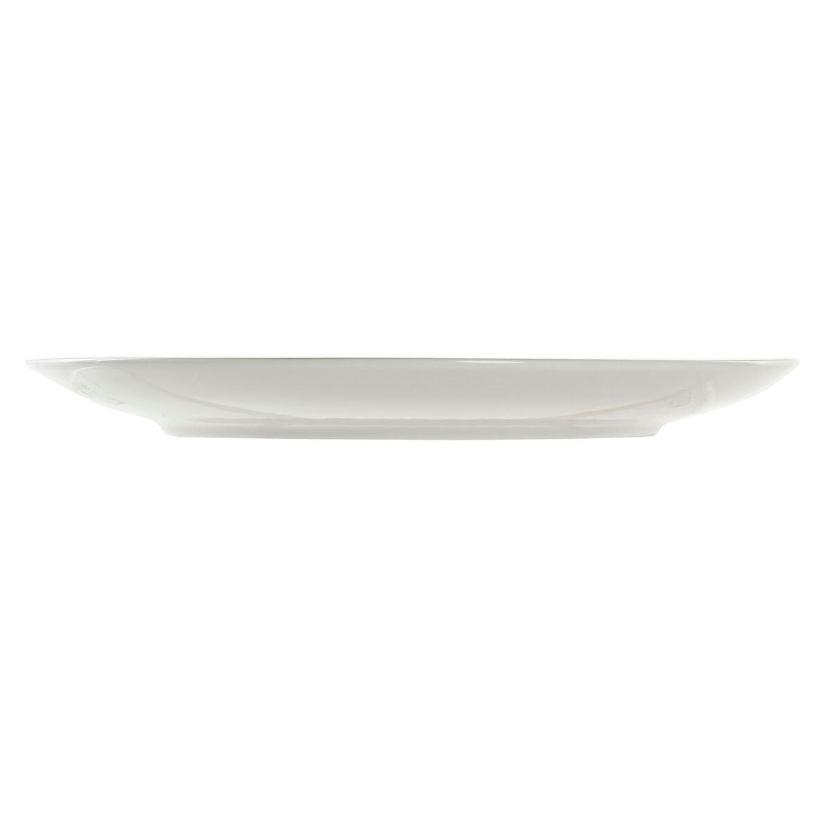 Flat plate DKD Home Decor Flowers Porcelain (27 x 27 x 2 cm)-1