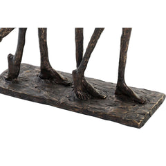 Decorative Figure DKD Home Decor 23 x 8,5 x 39 cm Copper Family-1