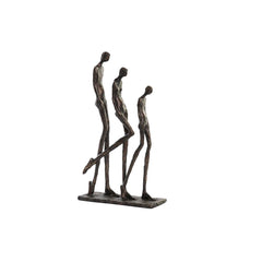 Decorative Figure DKD Home Decor 23 x 8,5 x 39 cm Copper Family-0