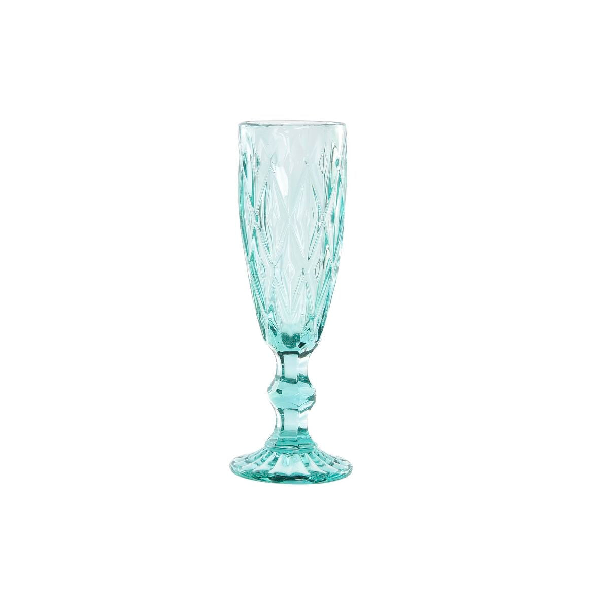 Wineglass DKD Home Decor Crystal Turquoise (150 ml)-0