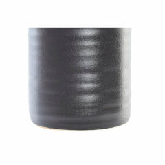 Vase DKD Home Decor Black Porcelain Modern 13 x 13 x 32 cm-2