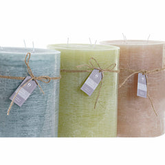 Candle DKD Home Decor Vanilla Wax (3) (3 Pieces)-2