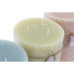 Candle DKD Home Decor Vanilla Wax (3) (3 Pieces)-1