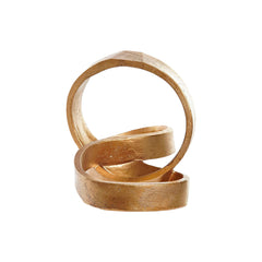 Decorative Figure DKD Home Decor Golden Abstract 24 x 16 x 18 cm-0