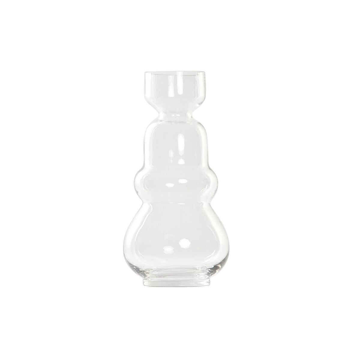 Vase DKD Home Decor Crystal Transparent Modern (14 x 14 x 30 cm)-0
