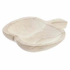 Centerpiece DKD Home Decor Brown Paolownia wood 28 x 25 x 5 cm-0