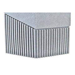 Toothbrush Holder DKD Home Decor Grey Resin 7,6 x 7,6 x 10 cm-2