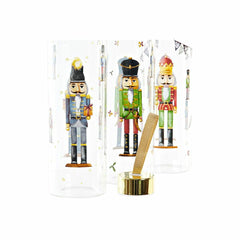 Bottle DKD Home Decor Nutcracker Crystal PVC (550 ml) (3 Units)-3