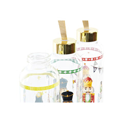 Bottle DKD Home Decor Nutcracker Crystal PVC (550 ml) (3 Units)-2