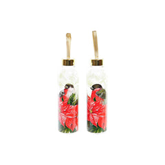 Bottle DKD Home Decor Bird Crystal PVC (550 ml) (2 Units)-0
