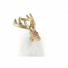 Christmas bauble DKD Home Decor Resin Reindeer (8 x 4 x 12 cm)-1
