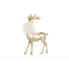 Christmas bauble DKD Home Decor Resin Reindeer (8 x 4 x 12 cm)-0