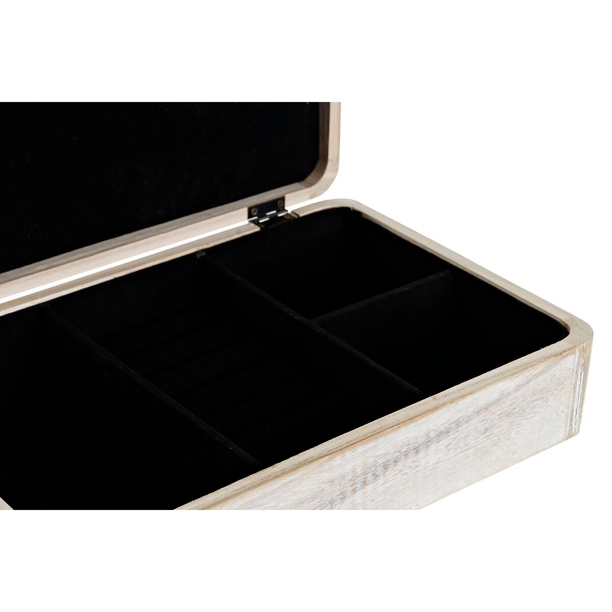 Decorative box DKD Home Decor Natural MDF Wood (2 Units)-1