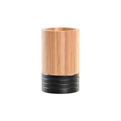 Toothbrush Holder DKD Home Decor Bamboo 7 x 7 x 11 cm-0