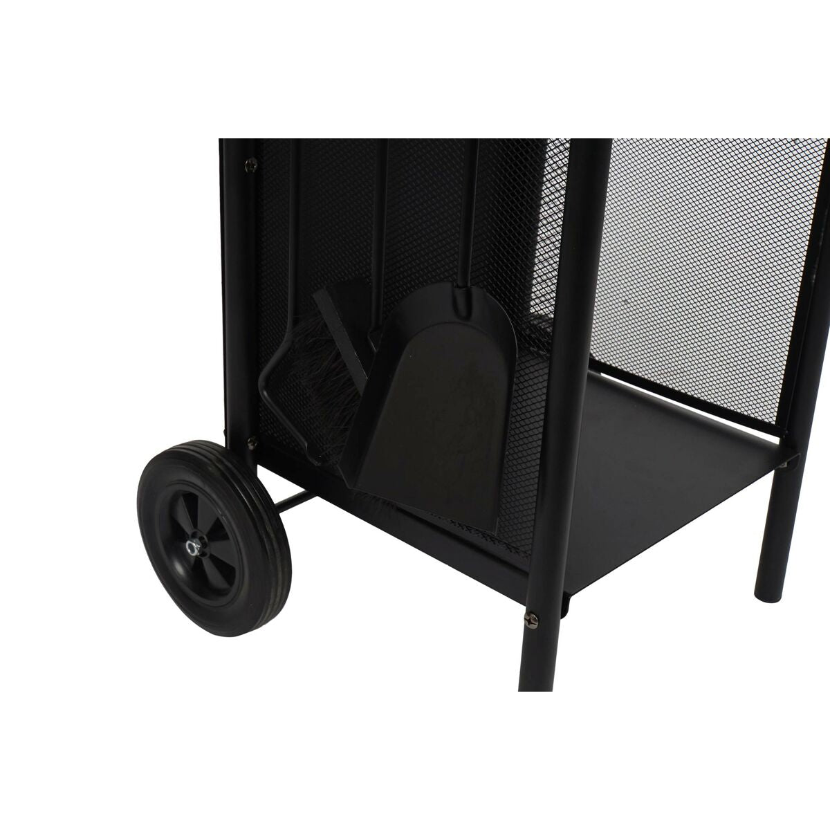 Log Stand DKD Home Decor Steel Plastic (42 x 36 x 81 cm)-2
