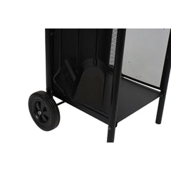 Log Stand DKD Home Decor Steel Plastic (42 x 36 x 81 cm)-2