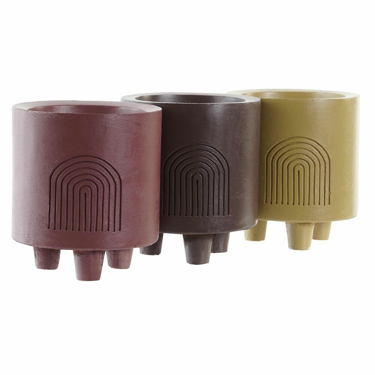 Scented Candle DKD Home Decor (150 g) (3 Units)-2