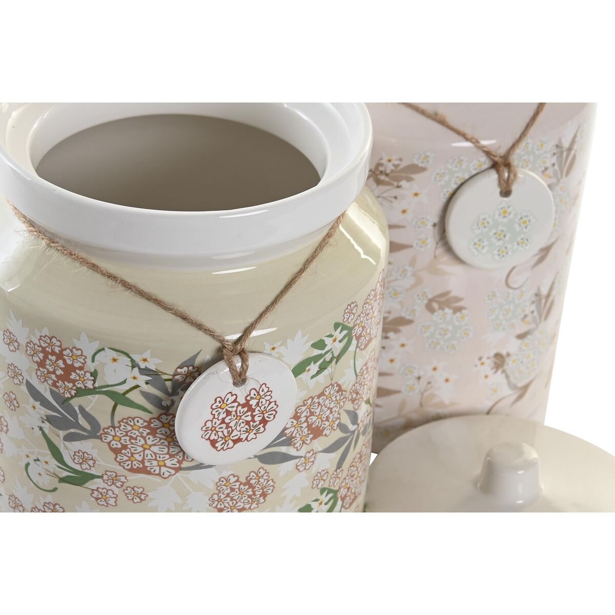 Tin DKD Home Decor Aluminium Dolomite Traditional (2 Units)-1