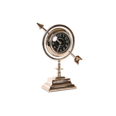 Table clock DKD Home Decor Silver-0