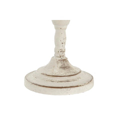 Candleholder DKD Home Decor Metal White 13 x 13 x 25 cm-1