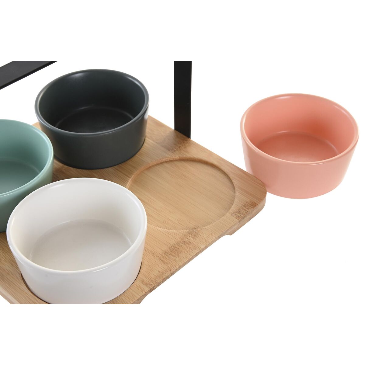 Appetizer Set DKD Home Decor 20 x 20 x 14 cm Porcelain Multicolour-1