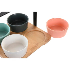 Appetizer Set DKD Home Decor 20 x 20 x 14 cm Porcelain Multicolour-1