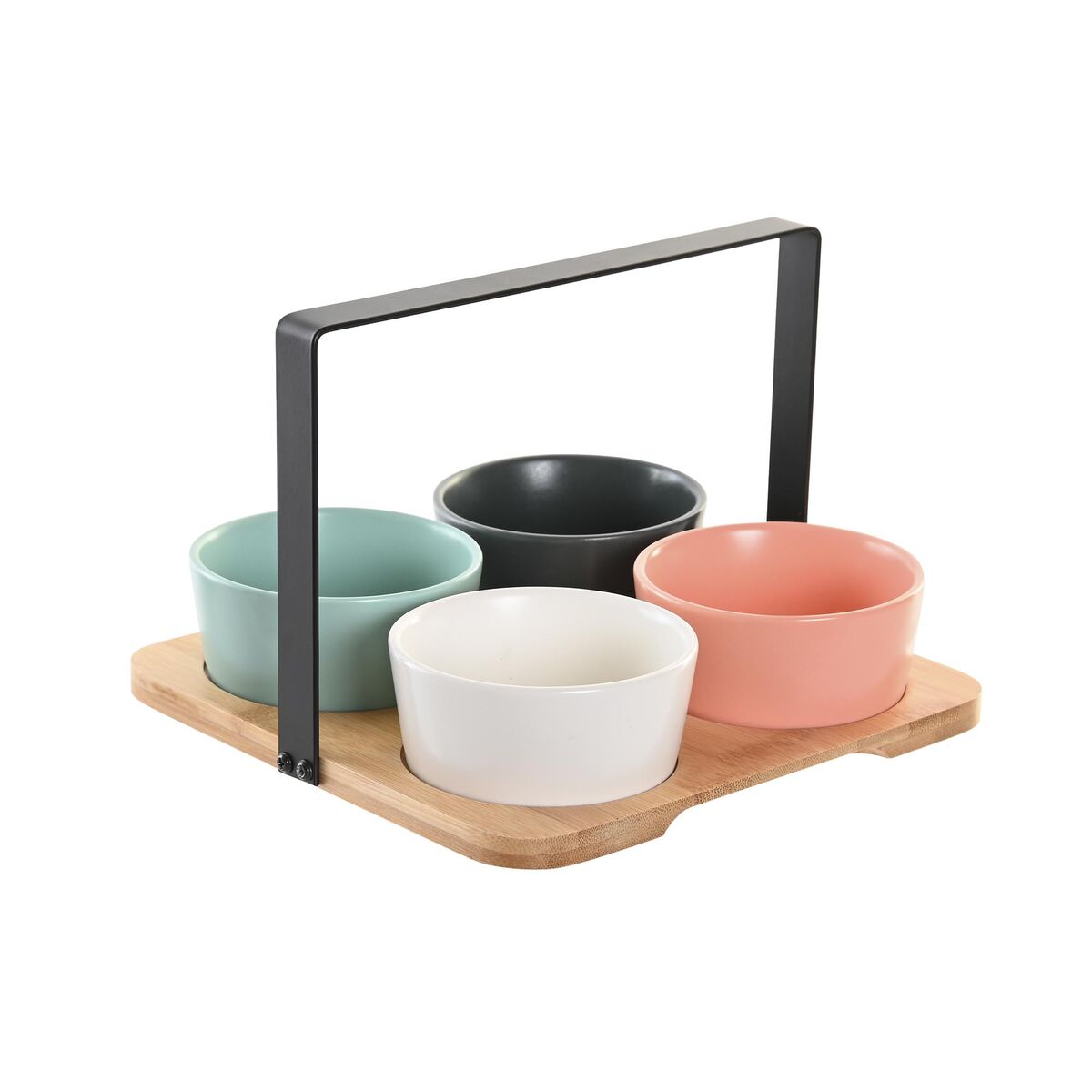 Appetizer Set DKD Home Decor 20 x 20 x 14 cm Porcelain Multicolour-0
