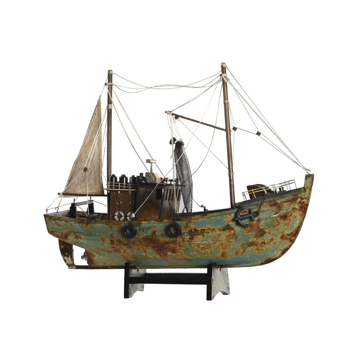 Barco DKD Home Decor 40 x 13 x 35 cm-0
