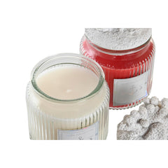 Scented Candle DKD Home Decor Coral Mediterranean 430 g (2 Units)-1