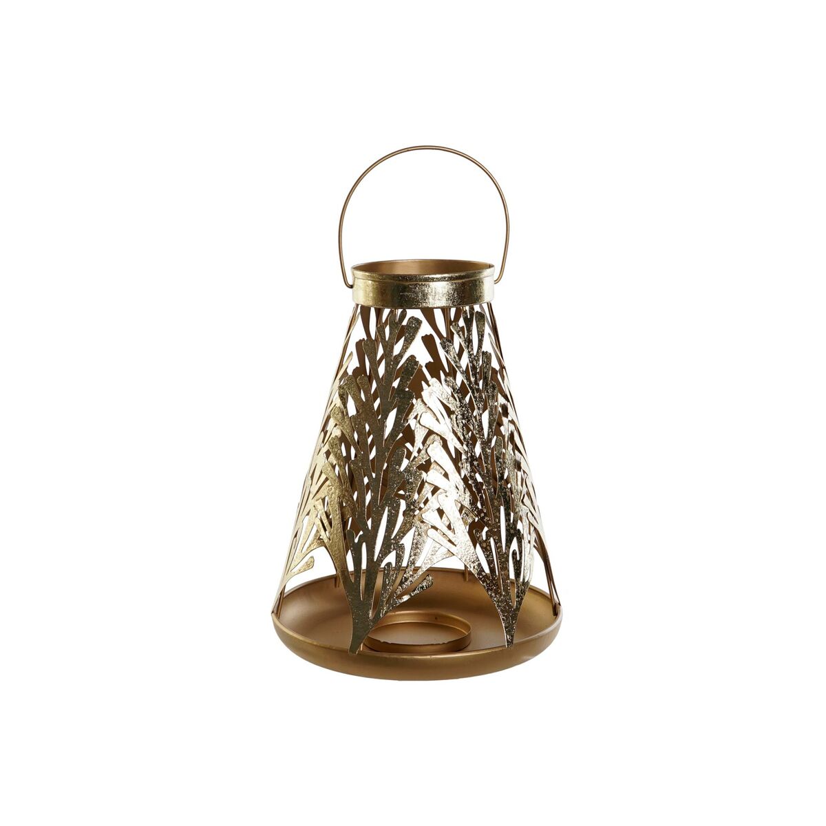 Lantern DKD Home Decor Golden Metal 25 x 25 x 42 cm-0