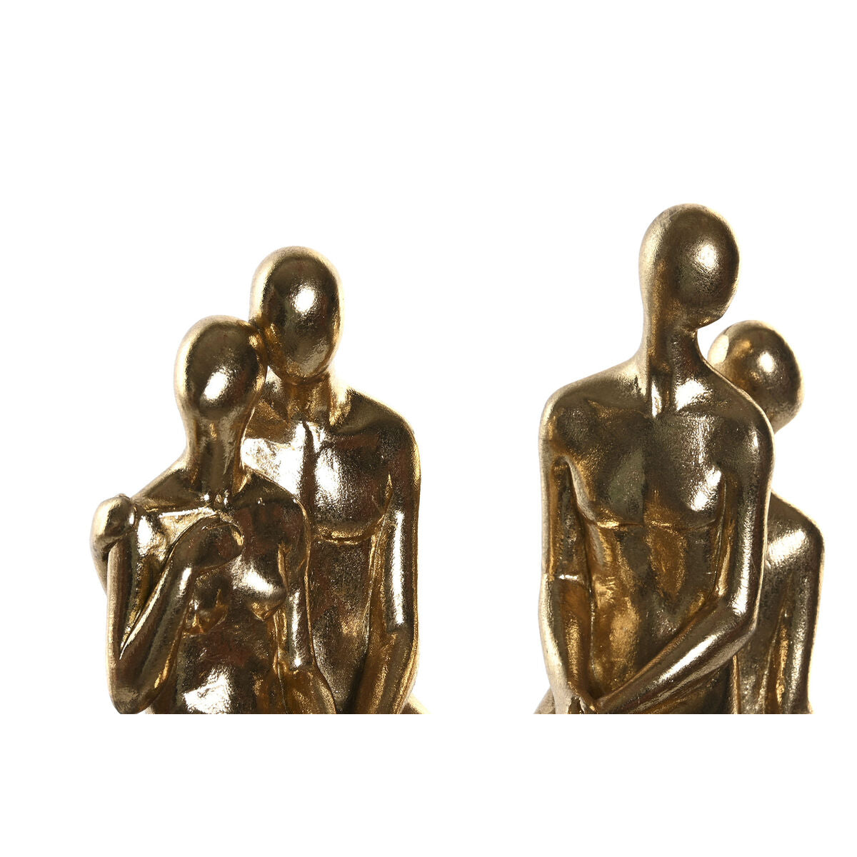 Bookend DKD Home Decor 9 x 8 x 26 cm Resin Glam-0