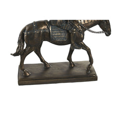 Decorative Figure DKD Home Decor 20 x 7 x 22 cm Horse Copper-1
